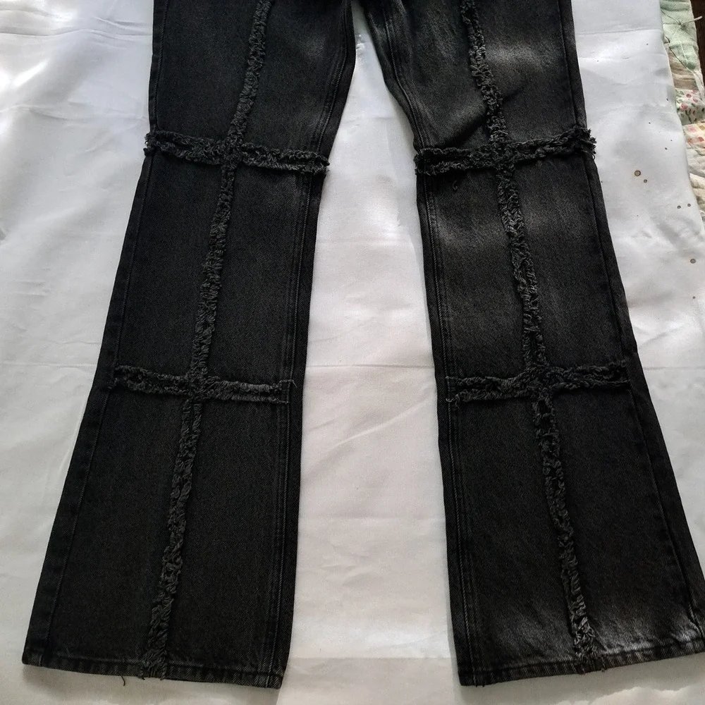 PAC SUN High Rise‎ Bootcut Jeans Black Womens Size 25